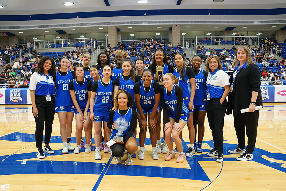 2025 San Antonio Sports All-Star Basketball Game Girls 6A Champions