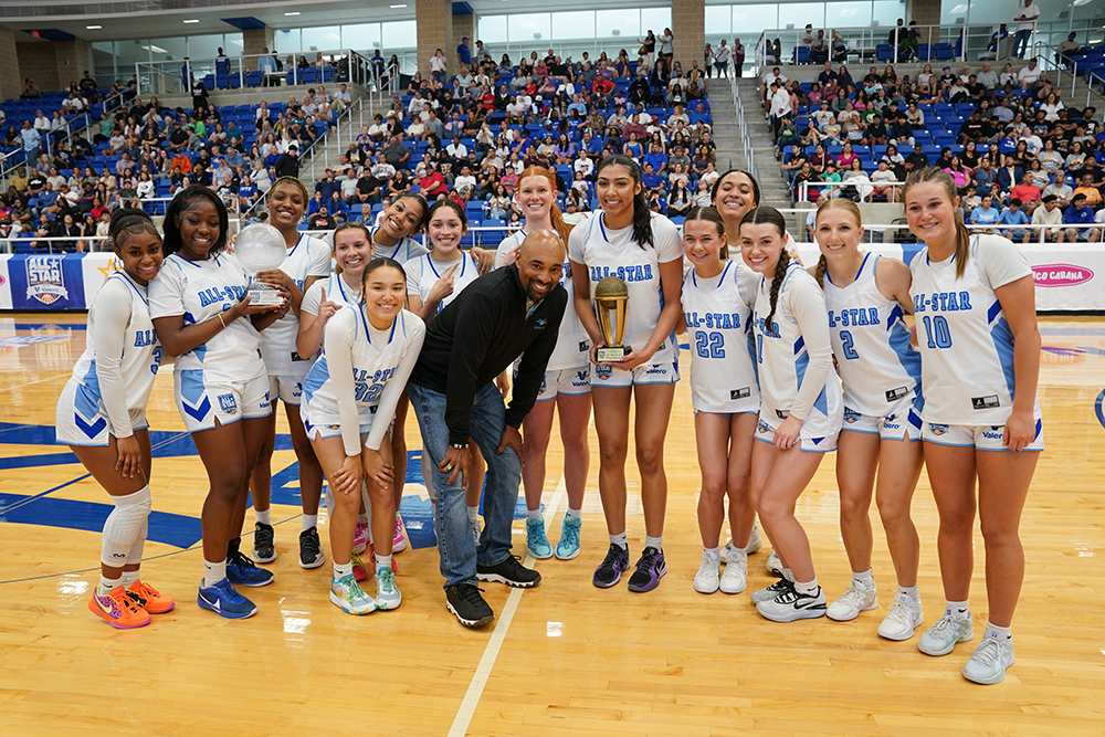 2025 San Antonio Sports All-Star Basketball Game Girls 1A-5A Champions