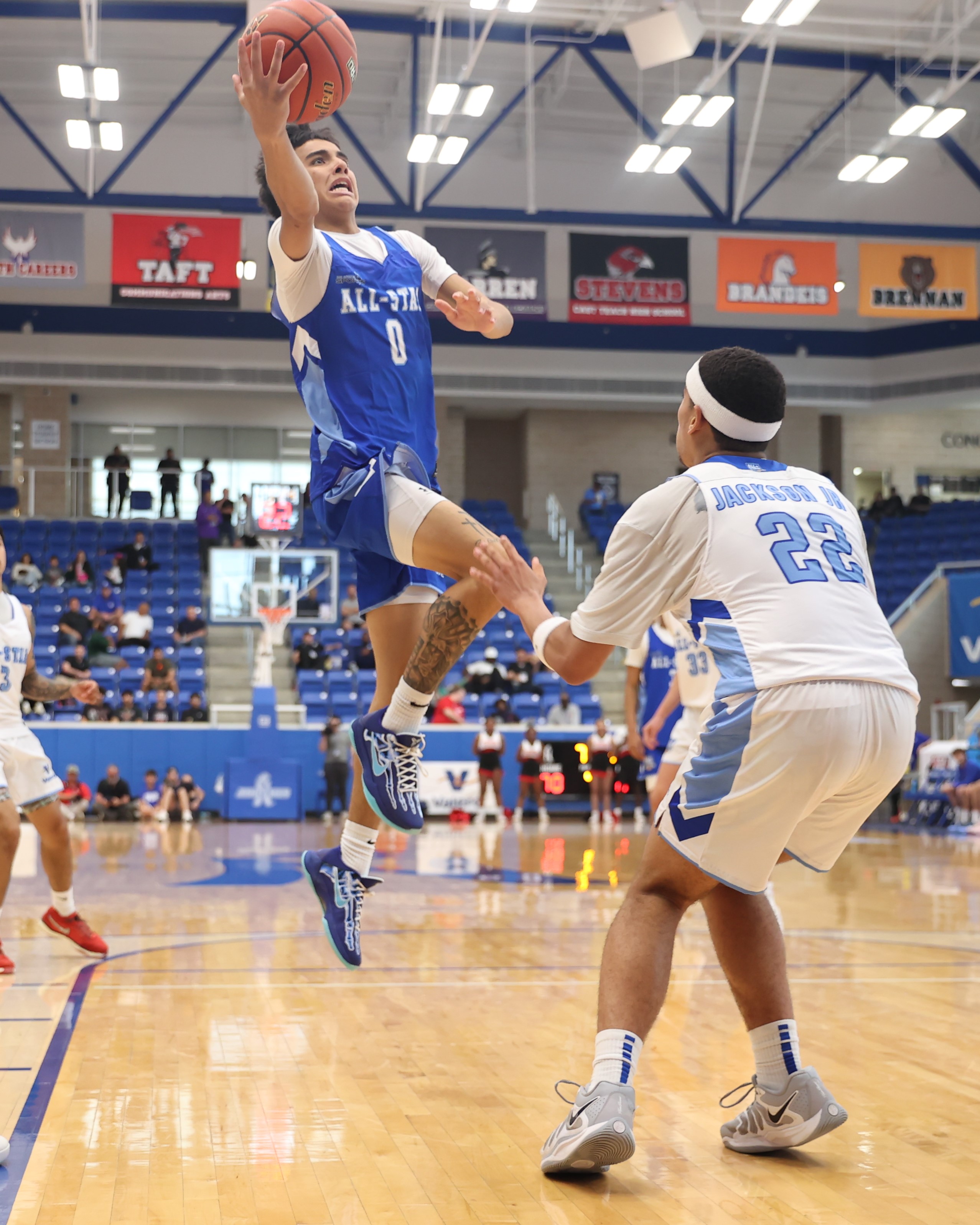 Noel Serna at the 2025 San Antonio Sports All-Star Basketball Game presented by Valero